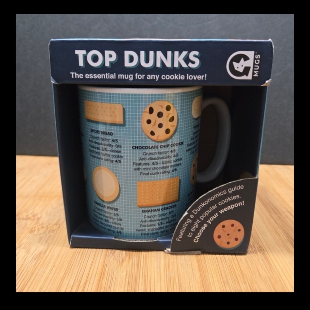 Top Dunks Cookie Mug Coffee Cup  NEW